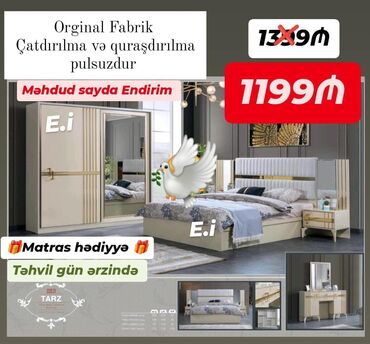 karaca azadliq: Yataq desti yeni