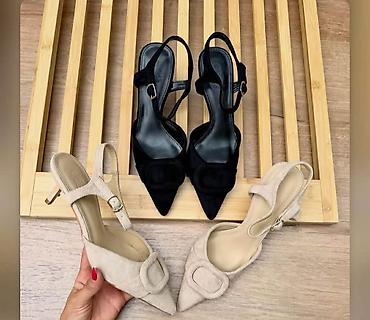 galileo patike: Ženske letnje obuće – elegantne slingback štikle i ravne papuče - — 4