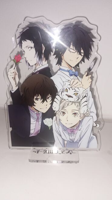 напольный турник 3 в 1: Акриловый стенд Ацуши Давай Акутагава Ранпо Bungou Stray Dogs