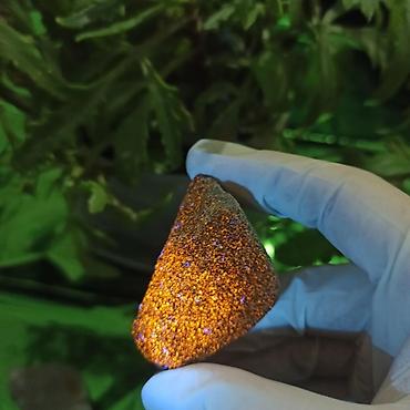 nərd daşı: UV işığında Narıncı Parlayan Nadir Təbii Daş Satılır 💎 Yooperlite / — 7