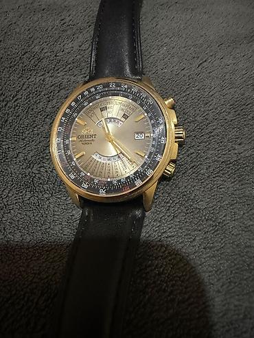 Классические часы: ORIENT Automatic 100 m — многофункциональные мужские часы с фирменным — 2