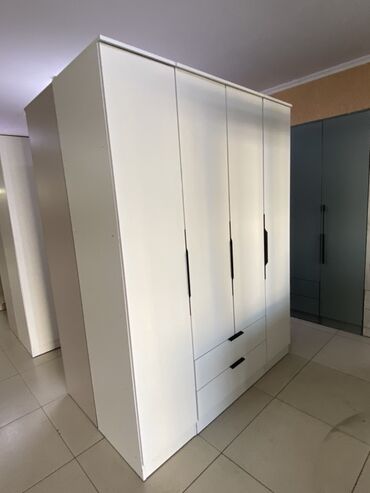 раскладной шкаф с тканевым покрытием: Кийим салуучу шкаф, Түз, ЛДСП