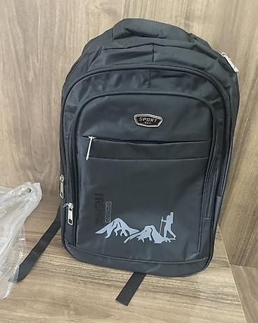 Туристические рюкзаки: Qara çoxməqsədli bel çantası – “SPORT BAG” - Geniş əsas bölmə — 1