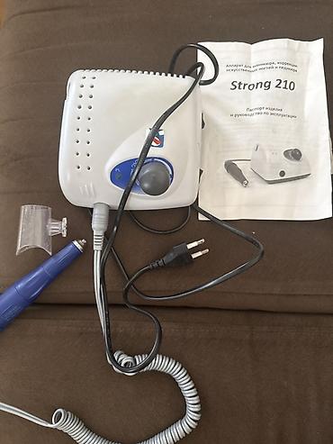 Gözəllik və estetika avadanlığı: Saeshin Strong 210 frez aparatı – manikür, pedikür və süni dırnaqların — 1