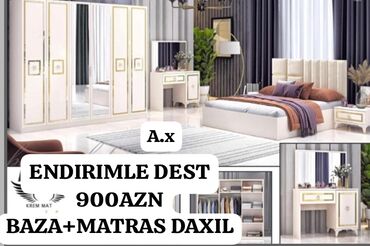 Yataq otağı dəstləri: *Birbaşa istehsaldan satiş Munasib qiymet yüksek keyfiyyet ay sonuna