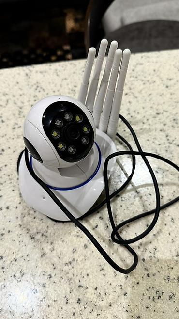 teruhal wifi camera: Wi‑Fi IP təhlükəsizlik kamerası - Daxili Wi‑Fi modulu və 4 ədəd — 5