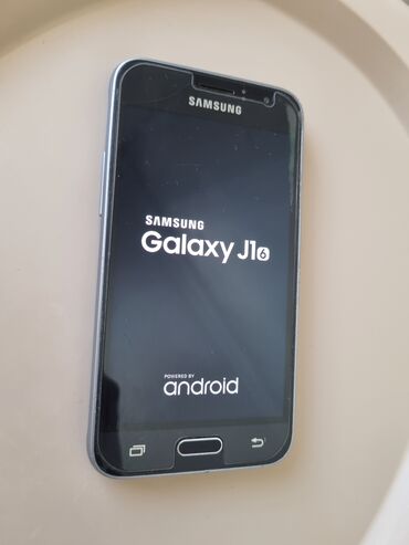 işlənmiş samsung telefonlar: Samsung Galaxy J1 2016, 8 GB, rəng - Qara, İki sim kartlı