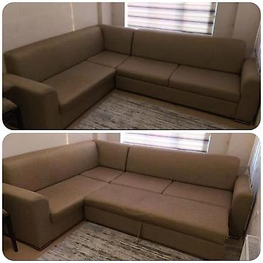 Digər mebel: Gul✔️280 man(Həzi Aslanov). Embawood Künc divan. Açılır yataq olur — 1