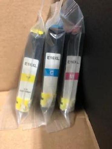 Skeneri: Komplet mastila E16XL – tri kertridža za štampače - Tip: Ink — 9