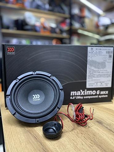 компонентные динамики: Компонентная акустика Morel Maximo 6 MKII (6.5") Двухполосный — 3
