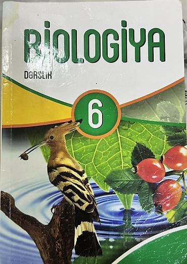 Kitablar və jurnallar: Məhsul: “Biologiya” dərsliyi – 6 - Ümumi təhsil müəssisələri üçün 6-cı — 1