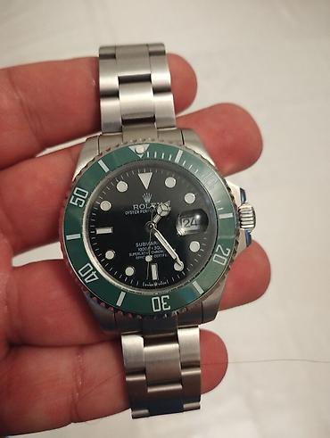 İşlənmiş, Qol saatı, Rolex, rəng - Gümüşü