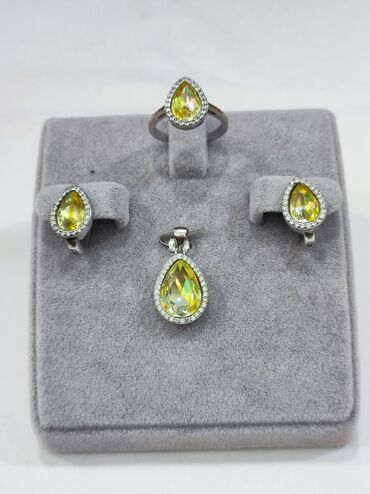 Серебряные наборы украшений: Набор украшений, Проба 925, Женские, Новый — 4