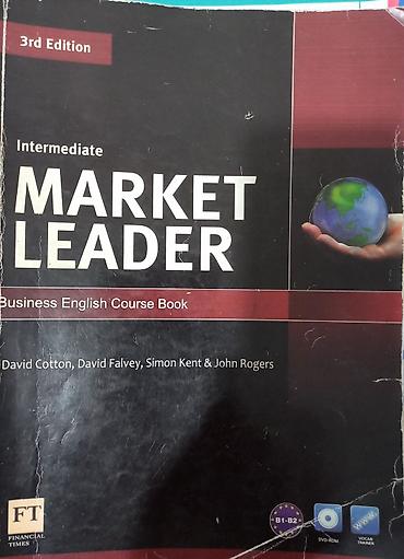 İngilis dili üzrə dərsliklər dəsti 1) Market Leader – Intermediate