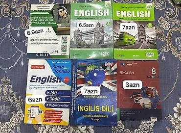 gürcü dili: Məhsul: İngilis dili üzrə hazırlıq və imtahan kitabları paketi — 1