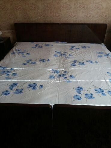 2 �������������� �������������� ������������ в Кыргызстан | Кровати: Кровать полуторка 2 шт.дерево