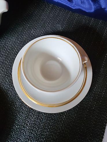 Ostali antikviteti: Servis za kafu Chodziez Poljska iz 80ih.god. Servis za 6 osoba, bez — 7