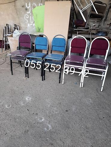 Masa və oturacaq dəstləri: Qonaq otağı üçün, Yeni, Açılmayan, Dördbucaq masa, 4 stul — 6
