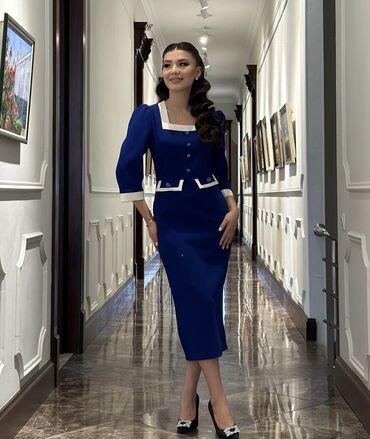 платья для беременных бишкек: Кече көйнөгү, Узун модель, M