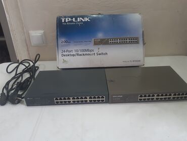 Модемдер жана тармак жабдуулары: Продаётся tp-link tl-sf 1024D