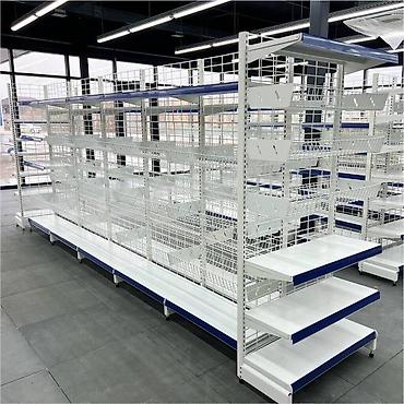 Стеллажи: Стеллаж металлический, сборные стеллажи, стеллажи для магазинов, полки — 3