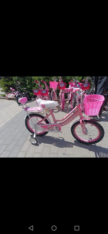 Uşaq velosipedləri: İşlənmiş İki təkərli Uşaq velosipedi 16", sürətlərin sayı: 1, Rayonlara çatdırılma, Ödənişli çatdırılma, Ünvandan götürmə — 16