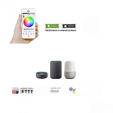 komode retro: SMART RGB kontroler 5-24V WiFi Alexa i Google Home. RGB kontroler za — 5