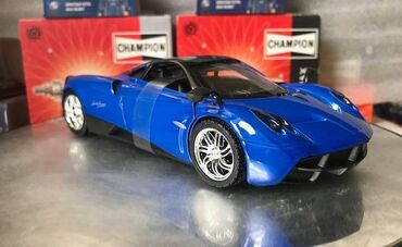 Avtomobil modelləri: Коллекционная модель Pagani Huayra blue 2012 MOTORMAX Art : 79312 — 11