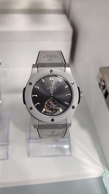 saatlar type 0: Yeni, Qol saatı, Hublot, rəng - Gümüşü — 10