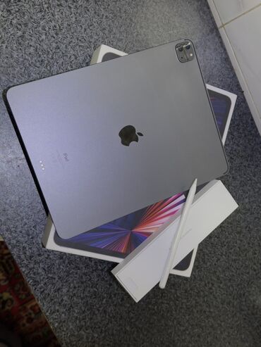 Техника для кухни: Apple iPad Pro 12.9 (5-ci nəsil) + Apple Pencil (2-ci nəsil) +