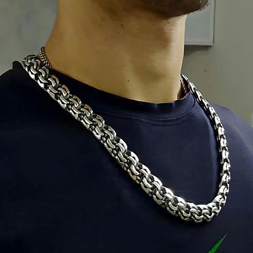 Серебряные цепочки: Цепочка, Проба 960, Мужские, Новый — 15
