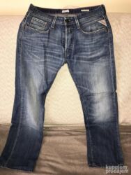 Farmerke: Original Replay farmerice 32 100% cotton Polustruk 43cm duzina — 3