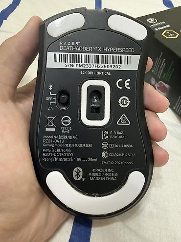 razer viper ultimate: Игровая беспроводная мышь Razer DeathAdder V2 X Hyperspeed - — 5