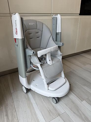 Yemək masaları, oturacaqları: 800 ₼ alinib. Стульчик для кормления Peg Perego Tatamia Latte 250 — 4