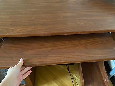 işlənmiş ofis stolu: Kompüter masası, İşlənmiş, MDF — 5