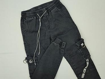 pumpy spodnie: Spodnie męskie joggery M.sara - Model: jogger/bojówki ze ściągaczami — 1