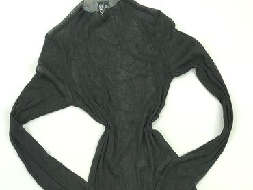 czarne bluzki z cekinami: Blouse, M (EU 38), condition - Very good