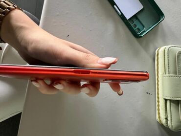 Xiaomi: Xiaomi Redmi 9T, 128 GB, rəng - Qırmızı, 
 Sensor, Barmaq izi, İki sim kartlı