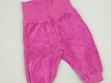 spodnie dresowe dla dziewczynki: Sweatpants, Name it, 0-3 months, condition - Very good