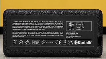 Dinamiklər və kolonkalar: Marshall Emberton II – portativ Bluetooth kolon - Brend dizaynı: Qara — 2