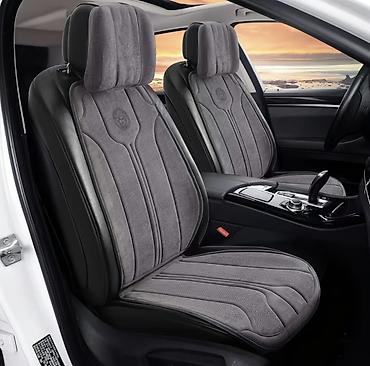 Чехлы и накидки на сиденья: Чехлы Алькантара, С подушкой, цвет - Бежевый, Новый, Самовывоз, Бесплатная доставка, Платная доставка — 9