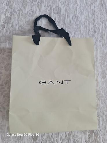 Брюки: Спортивные штаны GANT Mixed Fabric Sweatpants, размер S - Модель — 6