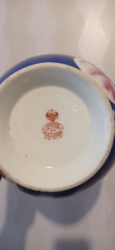 Искусство и коллекционирование: Kuzneçov kasa 1890-1900-cu illər. çox yaxşı vəziyyətdə. diametr 17 sm — 2
