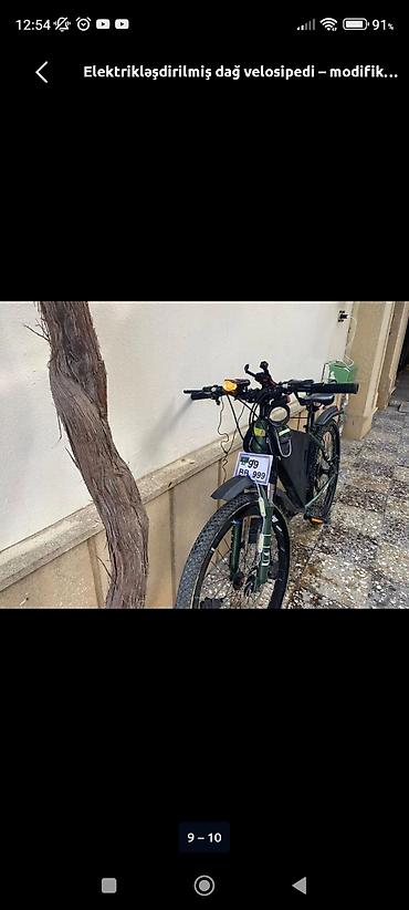 Velosipedlər: Dağ velosipedi – modifikasiya olunmuş Sadədə verirəm aksessuarsız 170₼ — 1