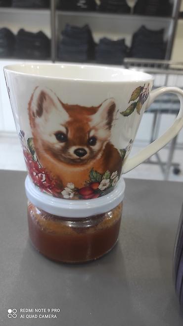 caydanlar: Çay dəsti, rəng - Ağ, Keramika — 5