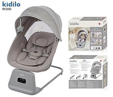 👶 **Yeni Gəldi – KIDILO RC002 Elektrikli Körpə Yelləncəyi** ❤️‍🔥 ✨