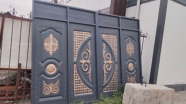 Распашные ворота: Стальные, Механические, Длина: 5 м, BTM, Для частного дома, С калиткой, Оптом, Новый, Бесплатная установка — 4