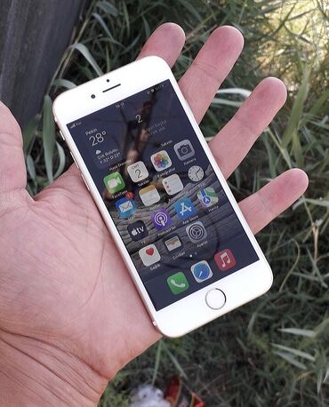 i̇phone şəki: IPhone 6s, 32 ГБ, Rose Gold, Отпечаток пальца, Face ID