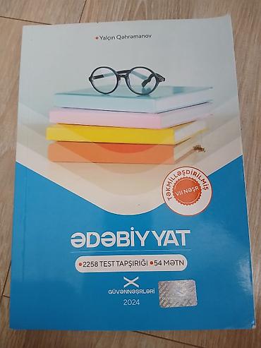 İçi heç yazılmayıb,tam seliqeli istifade olunub. Məhsul: “Ədəbiyyat”