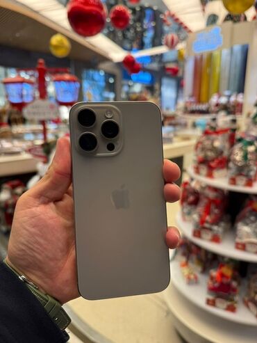 ноутбук цена ош: IPhone 15 Pro Max, Б/у, 256 ГБ, Space Gray, 90 %